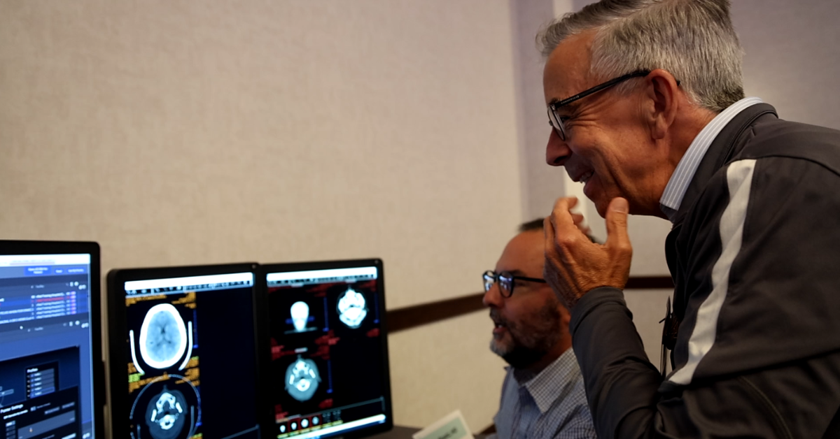 Radiologist Happy