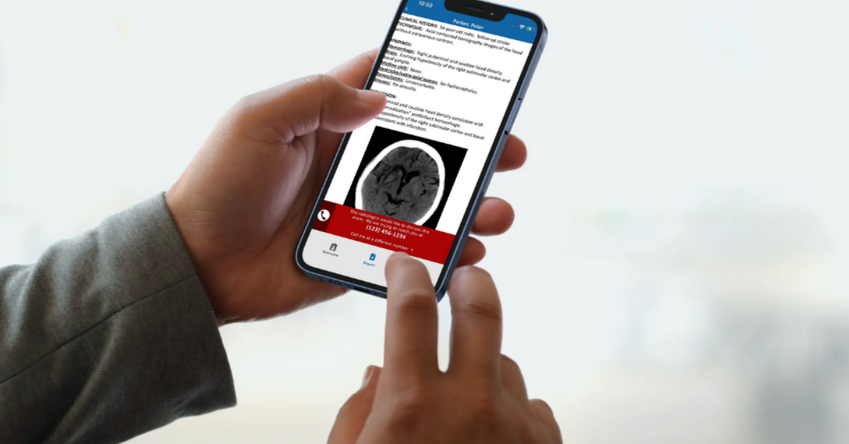 Rad Results: The Mobile App That Connects Radiologists with the Patient Care Team